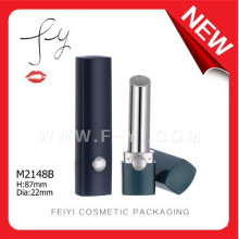 elegant lipstick tube with oblique cap